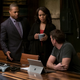 Marcus (Cornelius Smith Jr.), Olivia (Kerry Washington) and Jake (Scott Foley) come up with a plan to find Huck. (Scott Everett White/ABC)